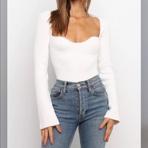 - PETAL & PUP / Aquerelle Knit Ivory